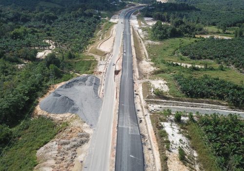 Pan Borneo Highway, Sematan to Sg. Moyan Bridge + KSR Interchanges Batang Kayan Bridge, Sarawak1